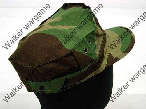 US Army Classic Woodland GARRISON Style Patrol Cap