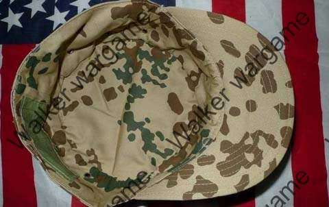 Combat Cap Hat - German Desert Flecktarn