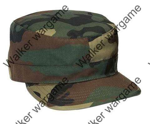 Combat Cap Hat - US Army Classic Woodland