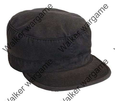 Combat Cap Hat - SWAT Black