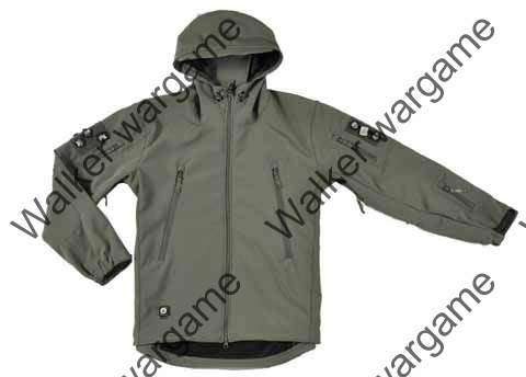 US Special Forces Soft Shell Combat Jacket OD Green Size 4XL