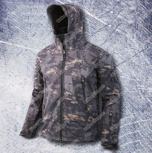 US Special Forces Soft Shell Combat Jacket Multicam Black MCBK Size M