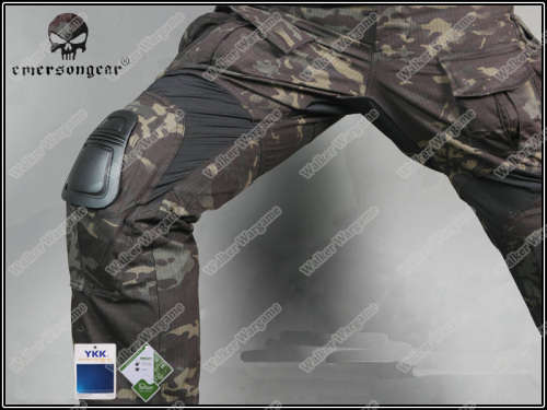 Combat Pants Build In Knee Pads - Multicam Black MCBK M
