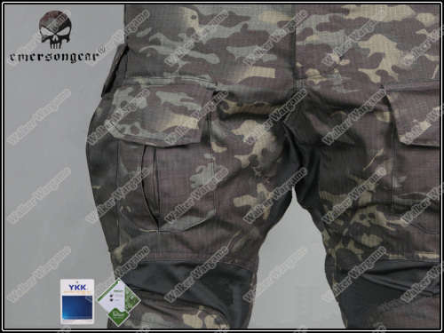 Combat Pants Build In Knee Pads - Multicam Black MCBK M