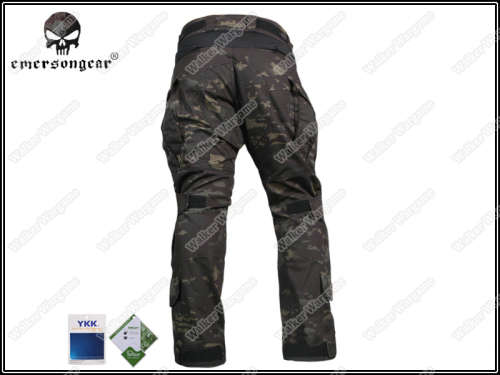Combat Pants Build In Knee Pads - Multicam Black MCBK M