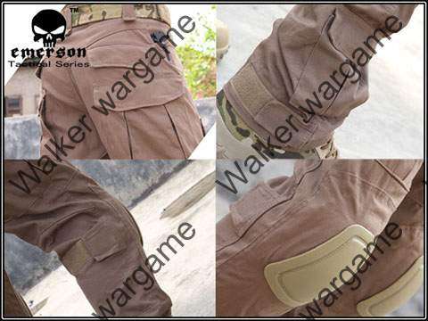Combat Pants Build In Knee Pads - Coyote Brown Size M