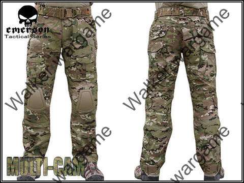 Combat Pants Build In Knee Pads - Multicam Size M