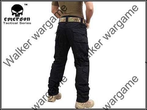 Combat Pants Build In Knee Pads - SWAT Black Size XL