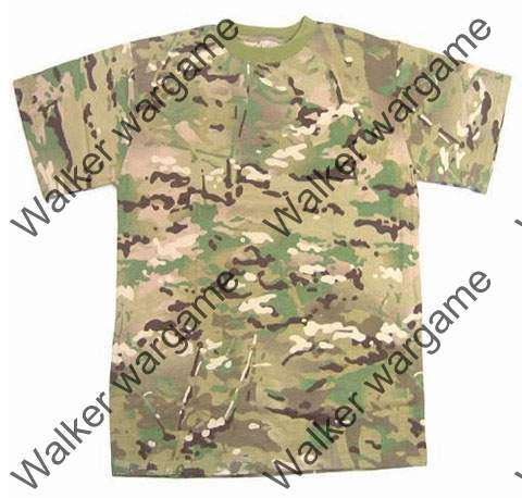 Camo Shirts -- US Special Forces Multi Camo Size M