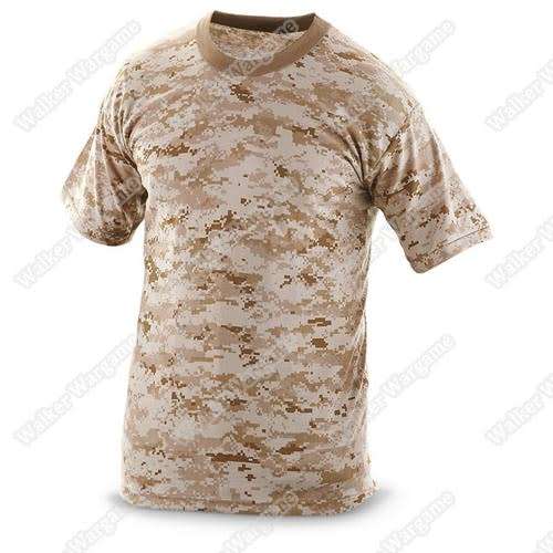 Camo Shirts -- US Marine Digital Desert Size L