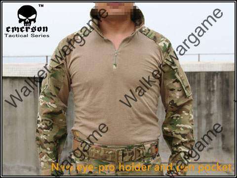 Emerson G3 Combat Shirt - US Special Force Multi Camo Size 2XL