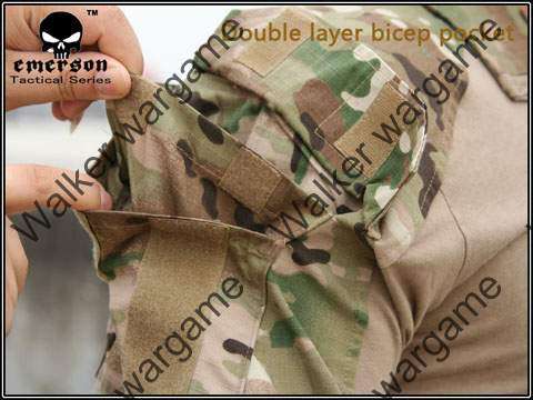 Emerson G3 Combat Shirt - US Special Force Multi Camo Size 2XL