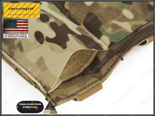 Emerson Double Elastic M4 Pouch  Desert Tan