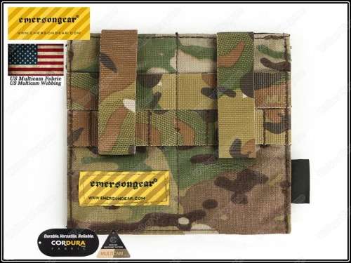 Emerson Double Elastic M4 Pouch  Desert Tan