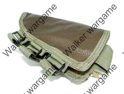 Shotgun Rifle Ammo Pouch Cheek Pad - Multicam