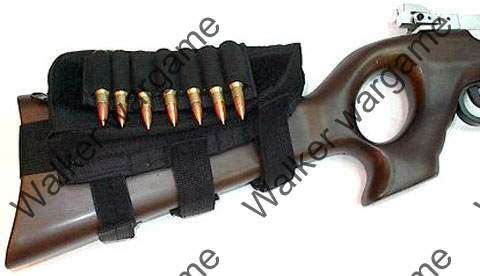 Shotgun Rifle Ammo Pouch Cheek Pad - Multicam