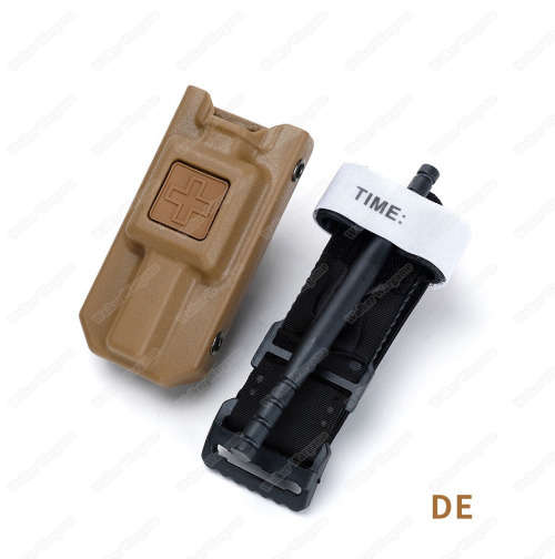 FMA Application CAT Tourniquet Carrier Molle Holster - Desert Tan
