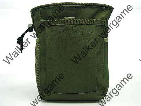 Small Molle Magazine Dump Drop Pouch - OD Green