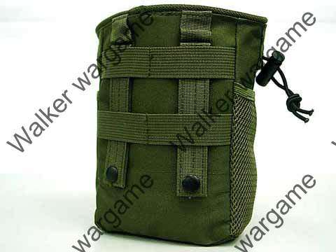 Small Molle Magazine Dump Drop Pouch - OD Green
