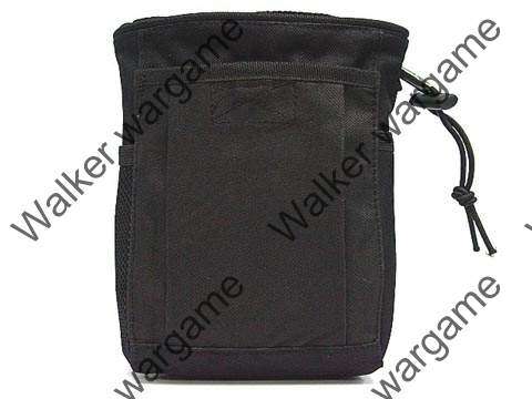 Small Molle Magazine Dump Drop Pouch -  SWAT Black