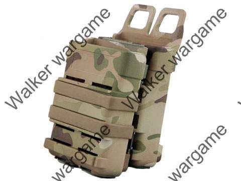 Molle FastMag Rifle Magazine Clip Holder Pouch Set - Multicam