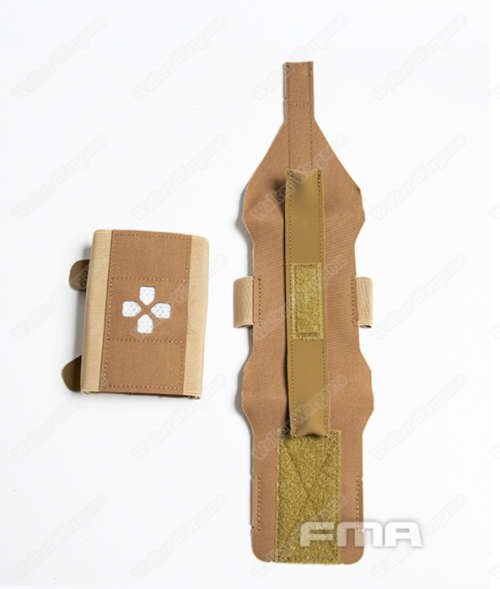 FMA TKN Molle Micro Trauma Kit Now Pouch - Tan