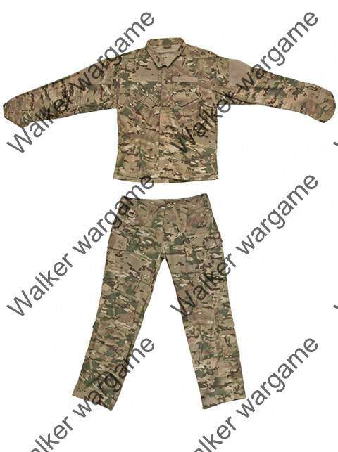 Size 8 Children Kids Full Set Camo Uniform - US Special Force Multi Camo