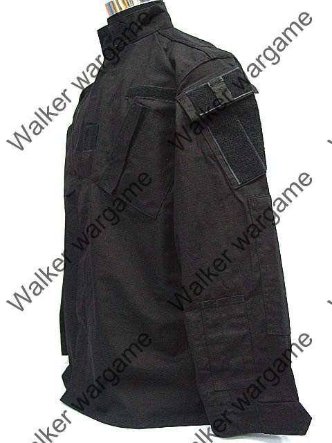 BDU Battle Dress Uniform Full Set - Police SWAT Black Size XL