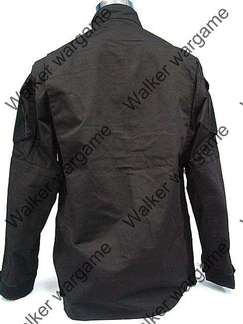 BDU Battle Dress Uniform Full Set - Police SWAT Black Size XL