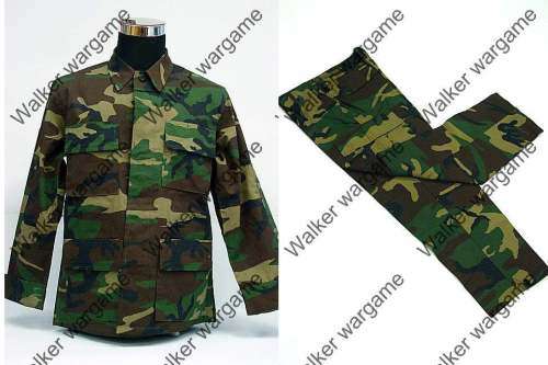 BDU Battle Dress Uniform Full Set - US Army Woodland Size L