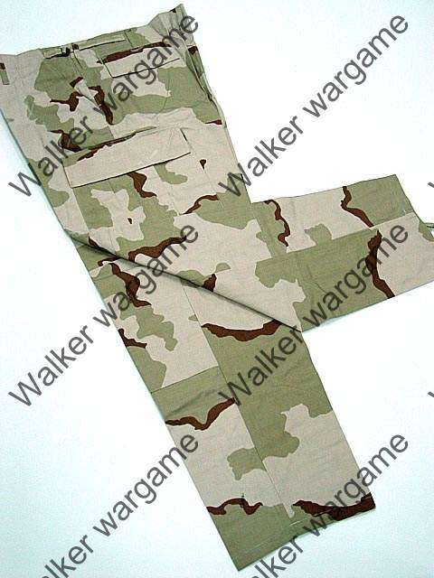 BDU Battle Dress Uniform Full Set - US Army Three Tan Desert Camo Size XL