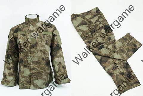 BDU Battle Dress Uniform Full Set - A-Tacs Digital Camo AT Size S