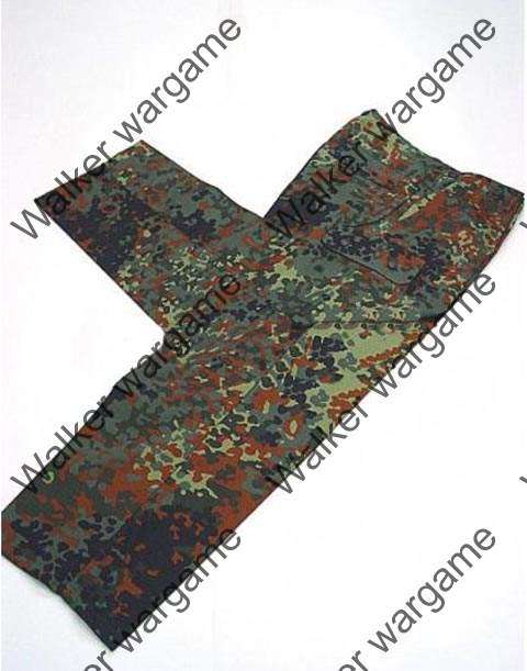 BDU Battle Dress Uniform Full Set - German Army Woodland Flecktarn Camo Size M