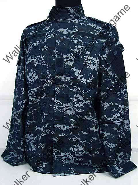 BDU Battle Dress Uniform Full Set - US NAVY Work Uniform NWU Size L