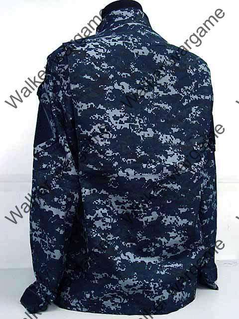 BDU Battle Dress Uniform Full Set - US NAVY Work Uniform NWU Size L