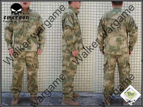 BDU Battle Dress Uniform Full Set A-Tacs FG Digital Camo Size M