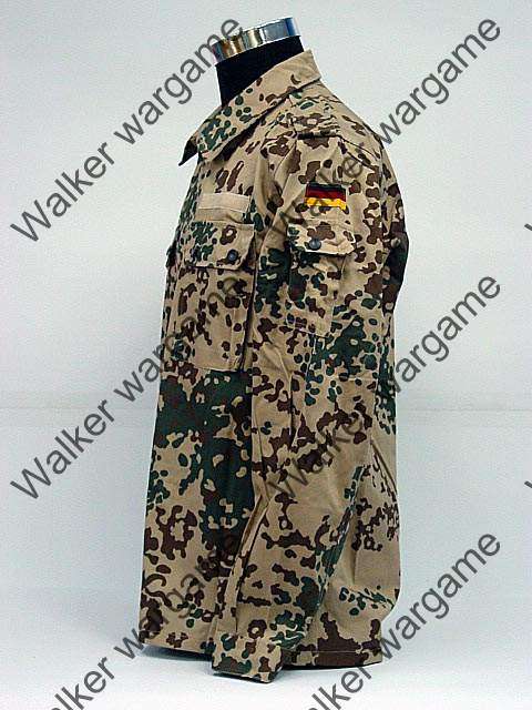 BDU Battle Dress Uniform Full Set - German Desert Flecktarn Camo Size M