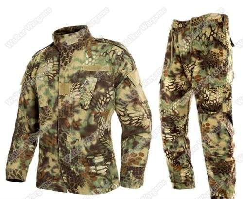 BDU Battle Dress Uniform Full Set - Special Force Mandrake Camo MR Size M