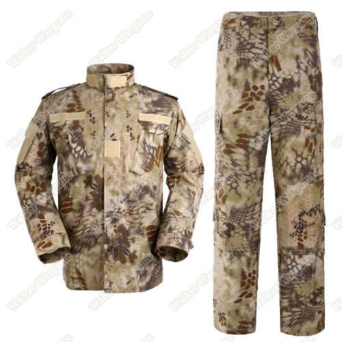 BDU Battle Dress Uniform Full Set - Special Force HLD High Lander Camo Size XL