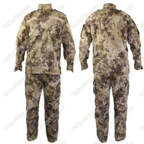 BDU Battle Dress Uniform Full Set - Special Force HLD High Lander Camo Size XL