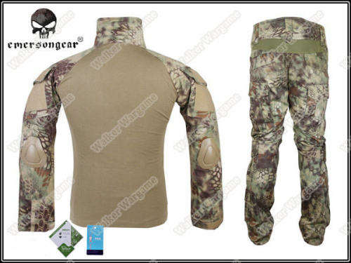 Combat Set Shirt & Pants Build in Elbow & Knee Pads - Special Force Mandrake Camo MR Size M