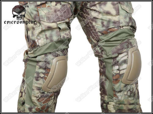 Combat Set Shirt & Pants Build in Elbow & Knee Pads - Special Force Mandrake Camo MR Size M