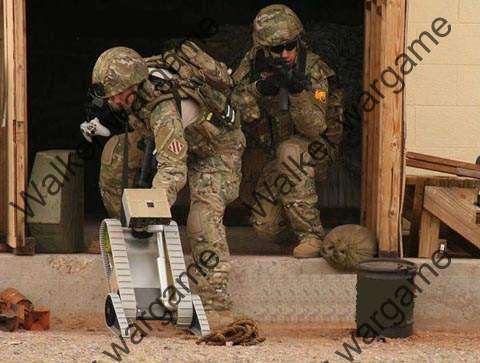 Combat Set Shirt & Pants Build in Elbow & Knee Pads - US Speical Force Multi Camo Size 2XL