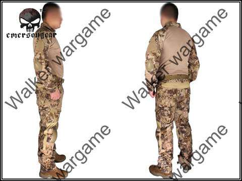 Combat Set Shirt & Pants Build in Elbow & Knee Pads - Special Force HLD Camo Size M