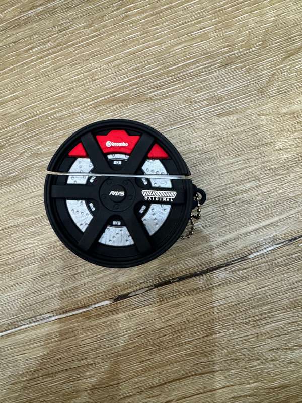 Racing Wheel Rubber Cover For Apple Airpods Pro and Pro 2