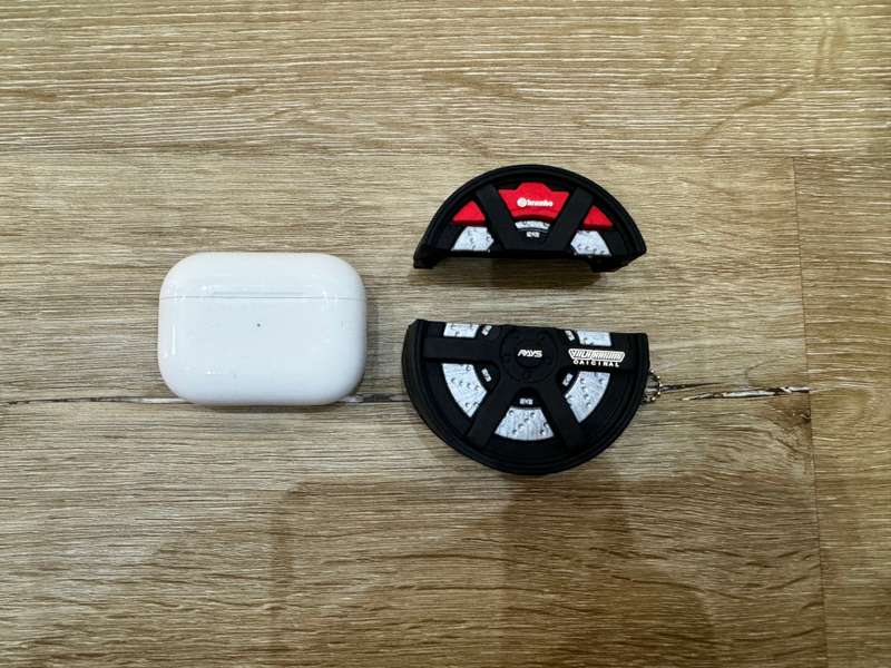 Racing Wheel Rubber Cover For Apple Airpods Pro and Pro 2
