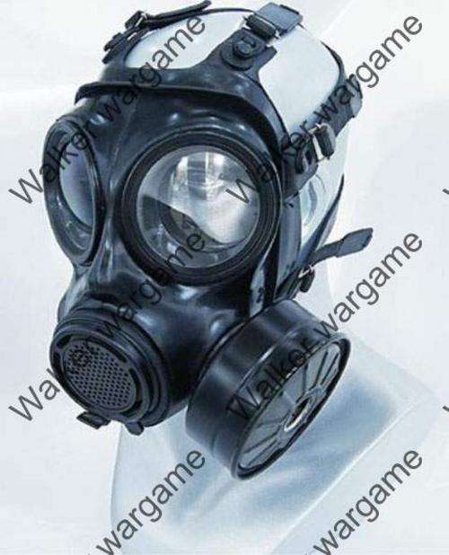 Military & Police Gas Masks With Filter And Camo Carry Bag