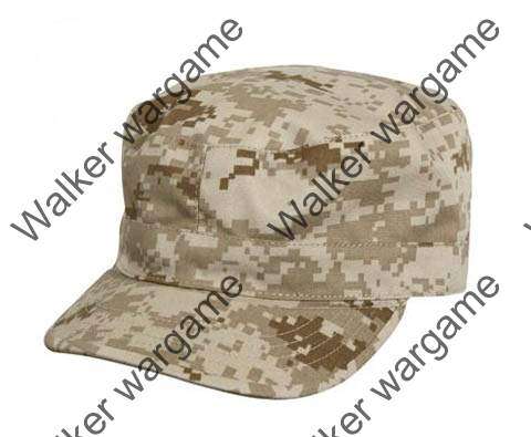 Combat Cap Hat - US Marine Digital Desert Marpat Camo