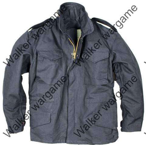 Military M65 Field Jacket With Liner - Police SWAT Black - Size M