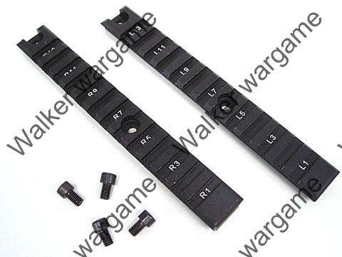 Tactical AEG HK G36K Picatinny Rail 20mm RIS Rail Long 2 pcs